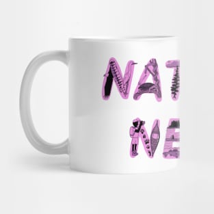 Nature Nerd - Pink Mug